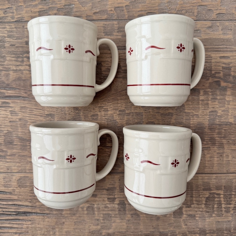 Longaberger Mugs (set of 4)
